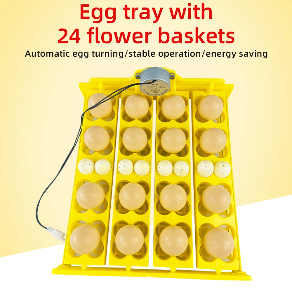 220V Egg Incubator Tray Automatic Egg Turner Turning Tray Egg Hatcher Accessories Poultry Turning Motor for Duck Birds Chicken