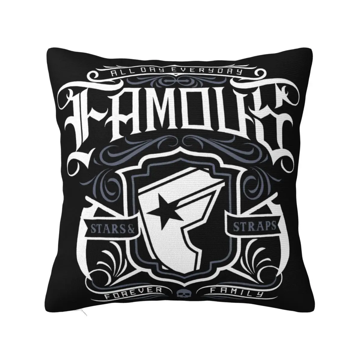 Famous Stars And Straps Everyday Atmungsaktives Black New Brand'Clothing Sweas To Pillow Case