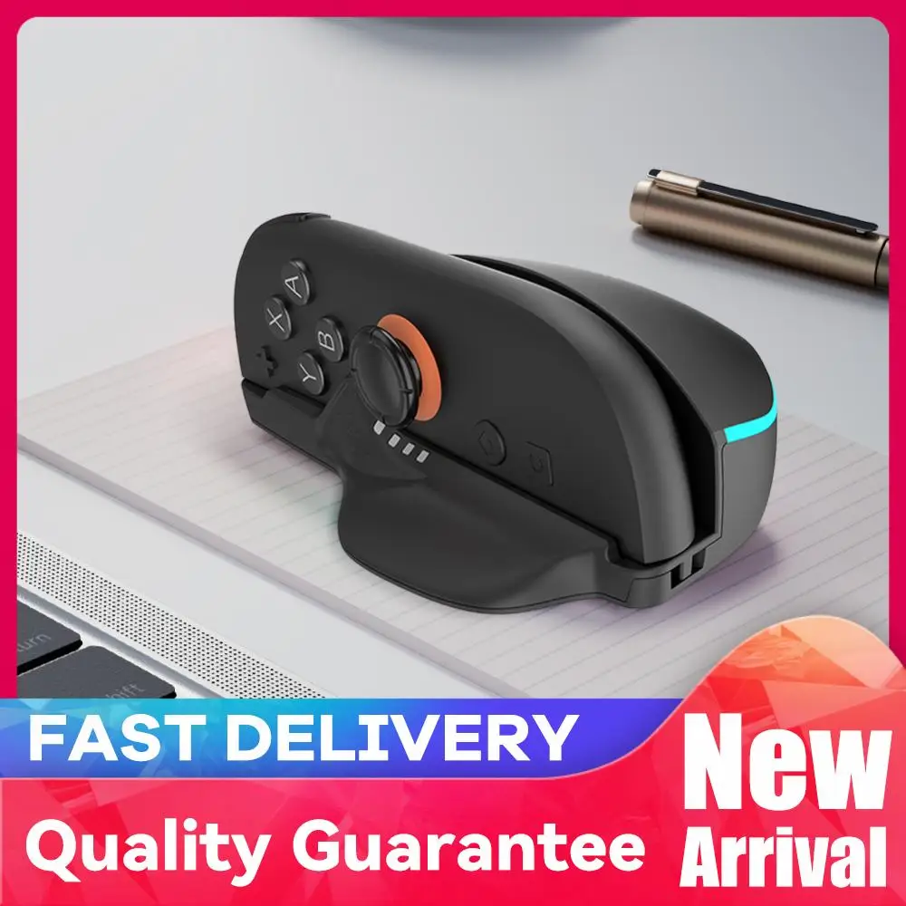 2pcs Mouse Grip Stable Control for Shooter Games Gaming Controller Mouse Desktop Mouse Mode Holder for Switch 2 Controller