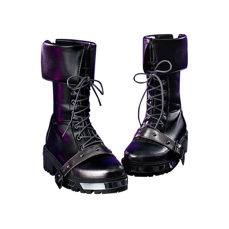 Cos-Mart Gra Identity V Tracy Reznik Mechanik Blokada Rdzeń Buty Cosplay Ghost Girl Pod Prawdą Strój do Odgrywania Ról Anime