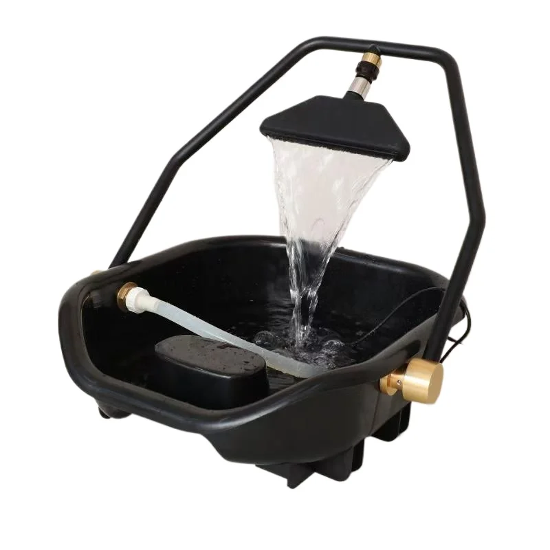 Shampoo sedia medicina circolazione dell'acqua shampoo letto per il lavaggio speciale mobile pompa dell'acqua testa di circolazione lavandino per idroterapia