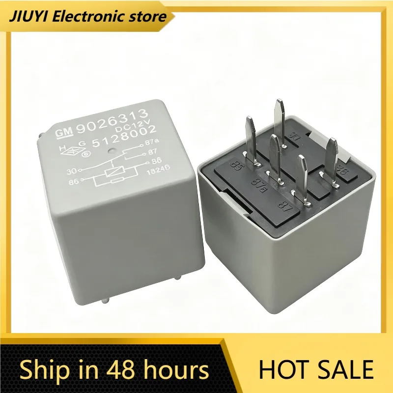 9026313 5128002 DC12V Automotive Relay 5Pin SPDT Multi‑Purpose Vehicle Replacement Relay