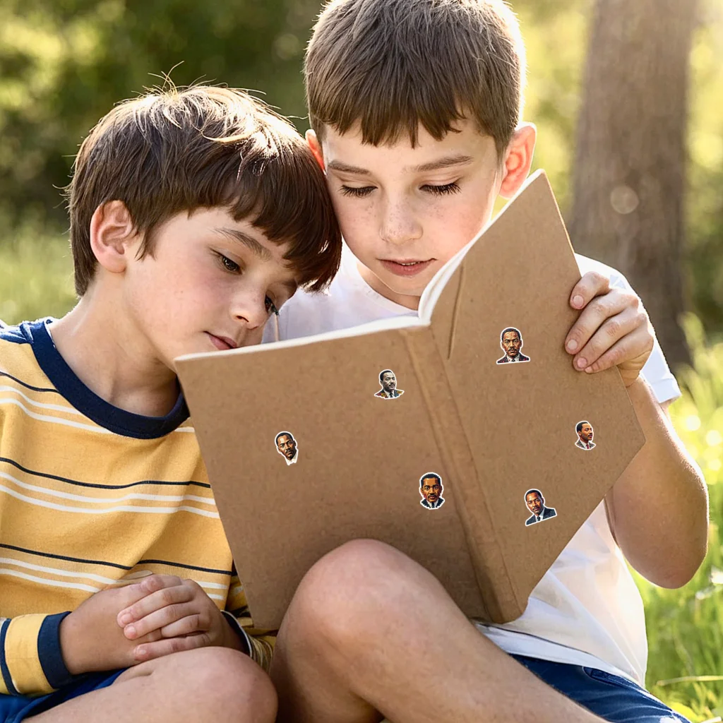 35pcs-100pcs Decals  Vintage  Inspirational Figure Sticker Historical Leader Sticker Retro Portrait Sticker for Phone Case