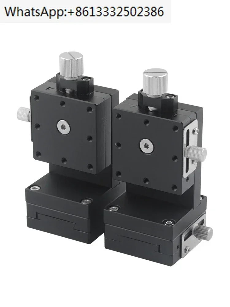 

XYZ axis dovetail groove fine-tuning sliding table LWFD40 feed manual screw rod displacement optical lifting platform