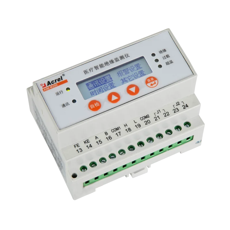 35mm Din Rail IT Medical Intelligent Insulation Monitoring Instrument With Rs485 And CAN Communication