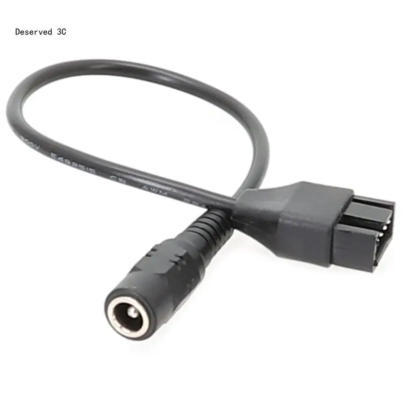محول الطاقة R9CB DC5521 إلى محول الطاقة لمروحة هيكل الكمبيوتر 12 فولت 4 سنون