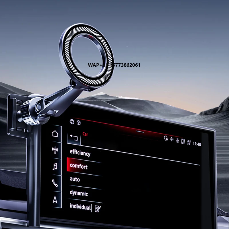 

Suitable for AD Upgrade and Modification D1 Aluminum Alloy Magnetic Suction Car Phone Placement Screen Buckle Installation