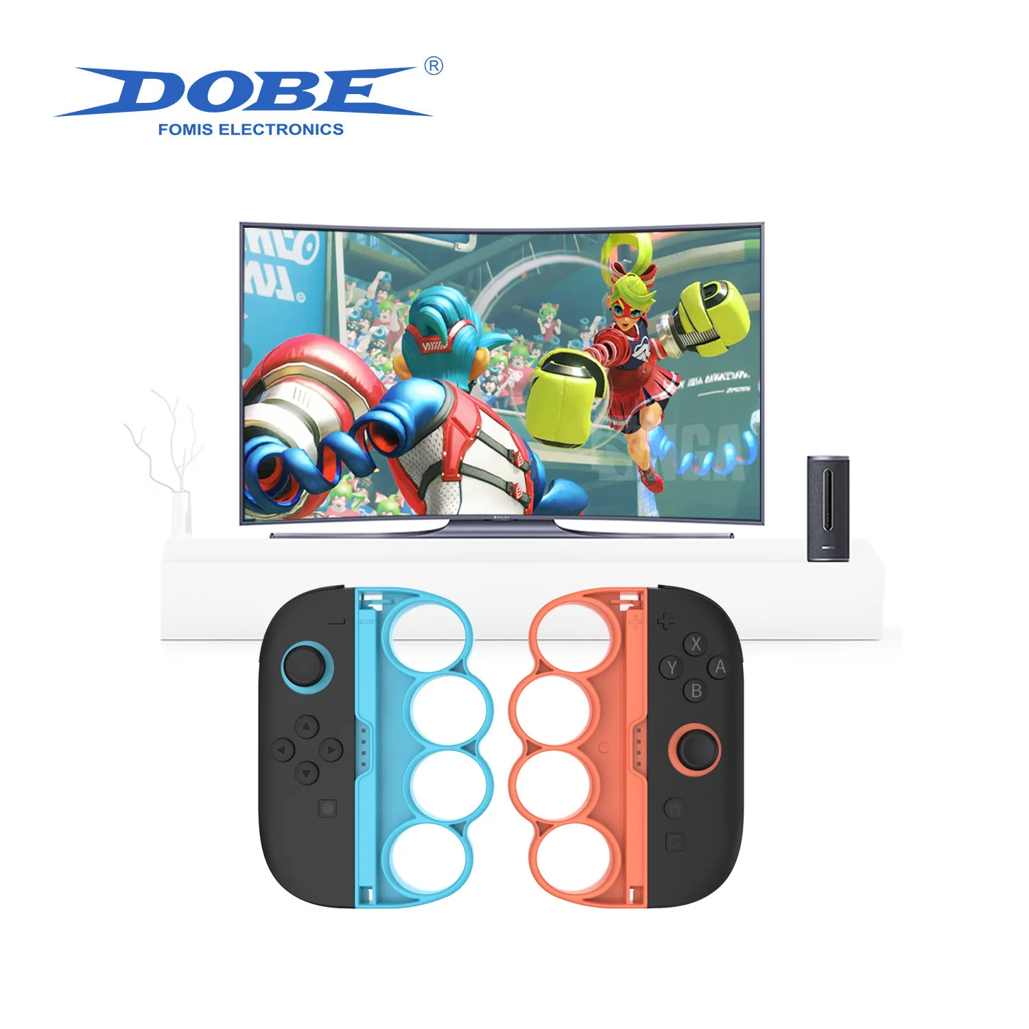 DOBE Boxing Finger Strap Game Grip Motion Sports Controller Accessories For Switch 2 Joy-Con Hand Grips