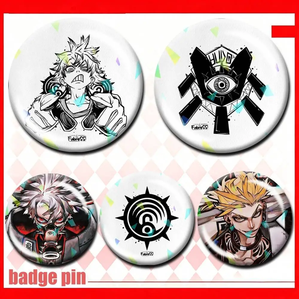 

Anime G-Gachiakuta RUD AKUTA 25 32 44 58 75mm Badges Personalized Round Brooches Pins Accessory Customizable