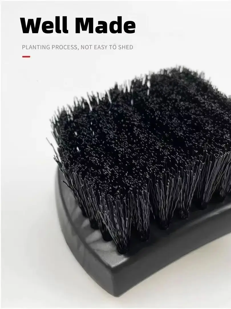 AliExpress NONE Car Wheel Cleaning Brush Hard Bristle Tire Rim Scrub Brush Auto Detailing Tool For Vehicle Motorcycle Bike
