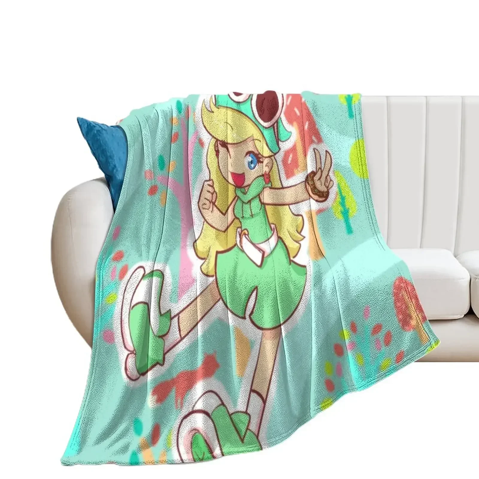 

Leni loud Throw Blanket Picnic For Sofa Thin heavy to sleep Hairys Blankets