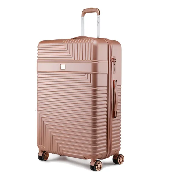 

Extra Large Check-in Spinner Luggage Durable Lightweight Design Travel Suitcase with 4 Spinner Wheels