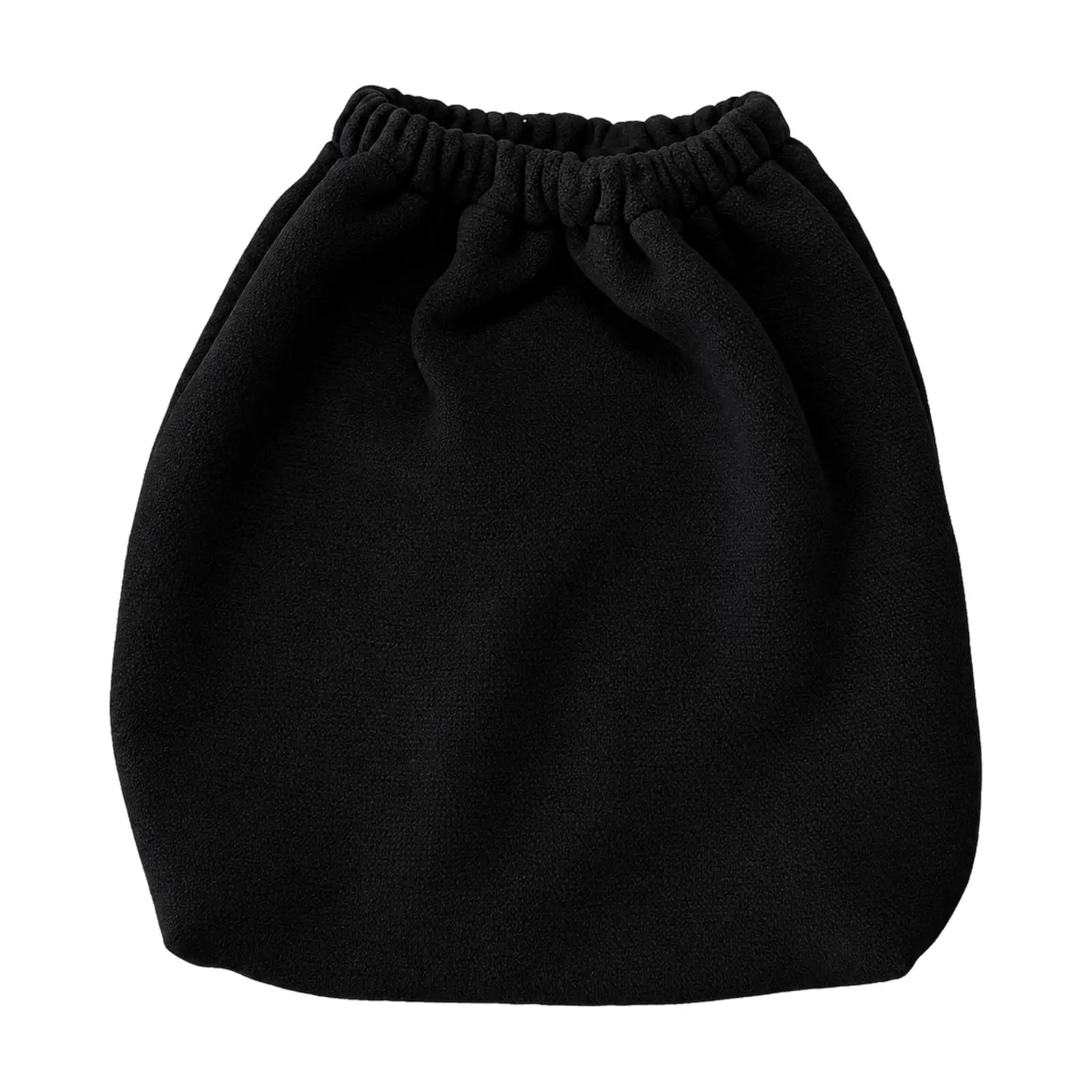 Thickened Fleece Horse Stirrup Storage Bag Drawstring Footrest Cover for Trailer Travel Dust Protection