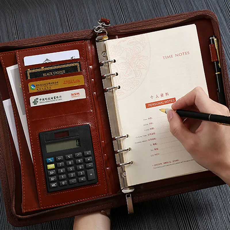 A5 Spiral Notebook Ringe Planer Veranstalter Ordner Ordner reise tagebuch