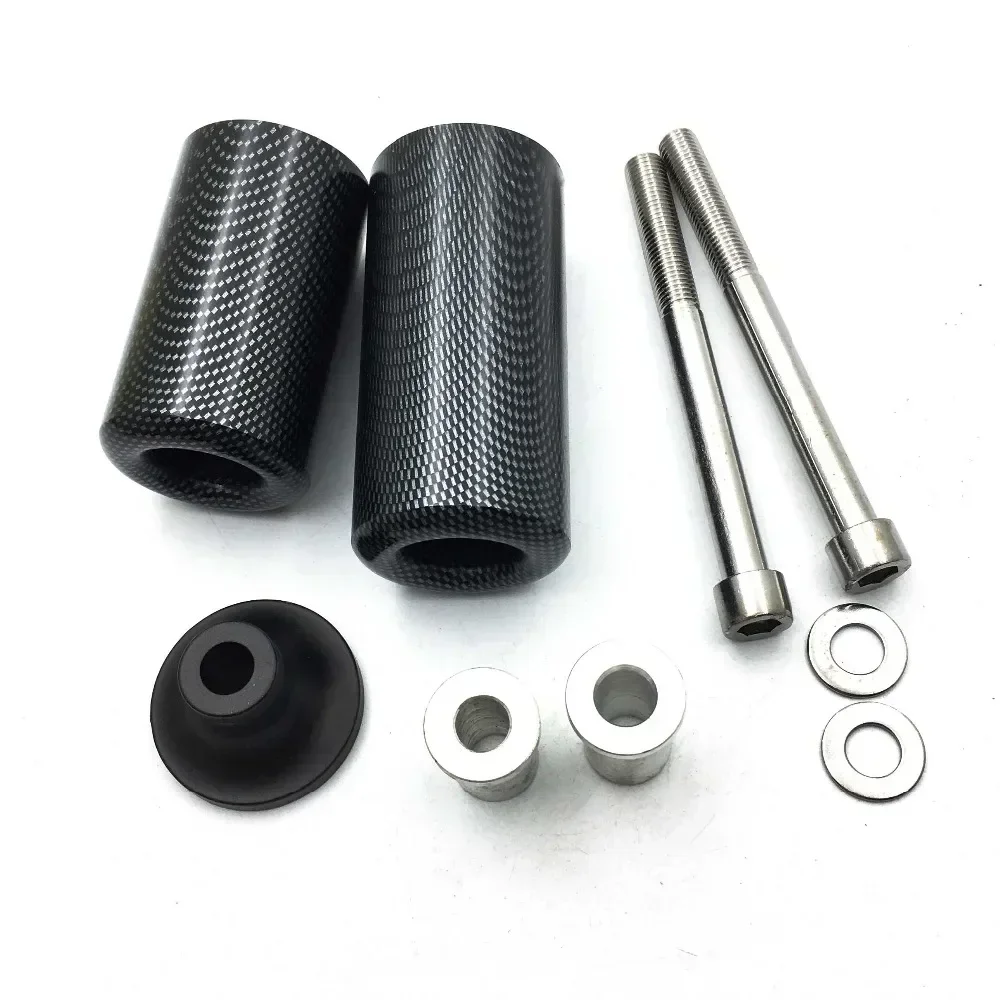 Motorcycle Frame Sliders Crash Protector for Kawasaki 2005 2006 Ninja ZX-6R ZX6R 05-06 CARBON FIBER