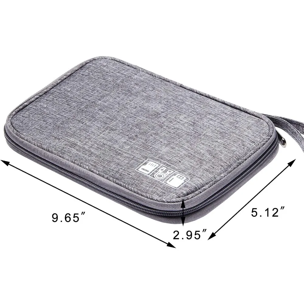 Travel Electronics Organizer, Portable Cable Organizer Bag for Storage Electronic Accessories, Office Case for Phone Charger