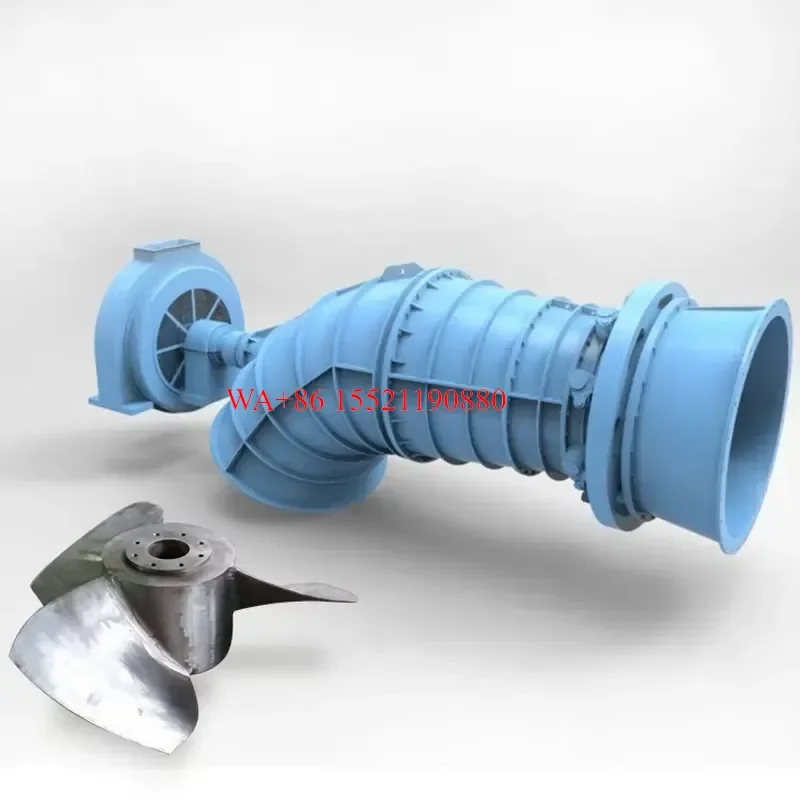 WMWMNU Bulb Type Turbine Tubular Generator for Domestic Hydro Electric Systems