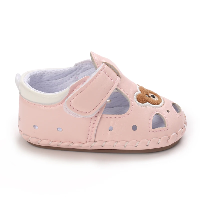 Zomer 0-18 Maanden Oude Vrouwelijke Baby Holle Prinses Schoenen Met Zachte Zolen En Anti Slip Baby Walking Sandalen