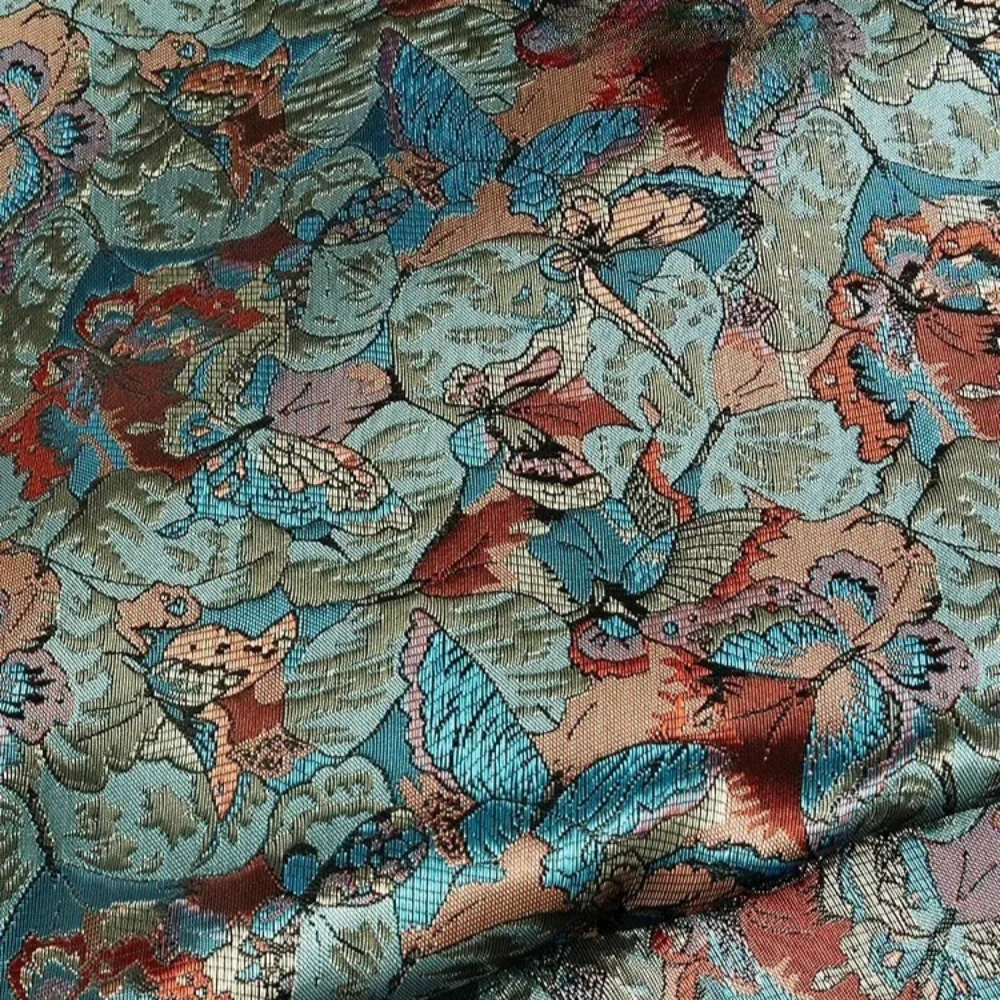 

жаккардовая ткань ветровка куртка одежда дизайнерская одежда швейная ткань оптовая продажа ткань на метр материал «сделай сам»