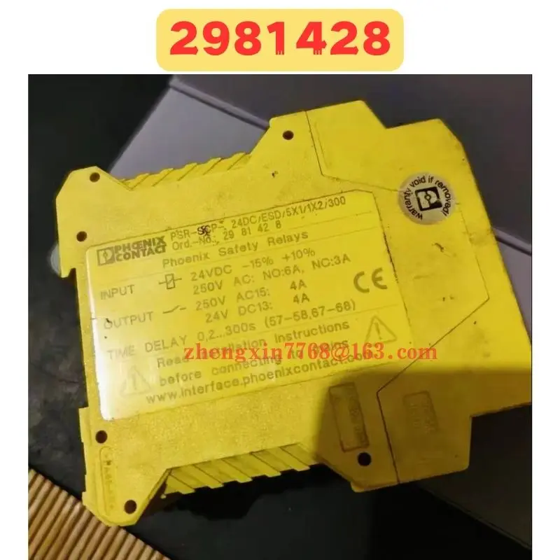 Used Relay 2981428 PSR-SCP-24DC/ESD/5X1/1X2/300 Normal Function Tested OK