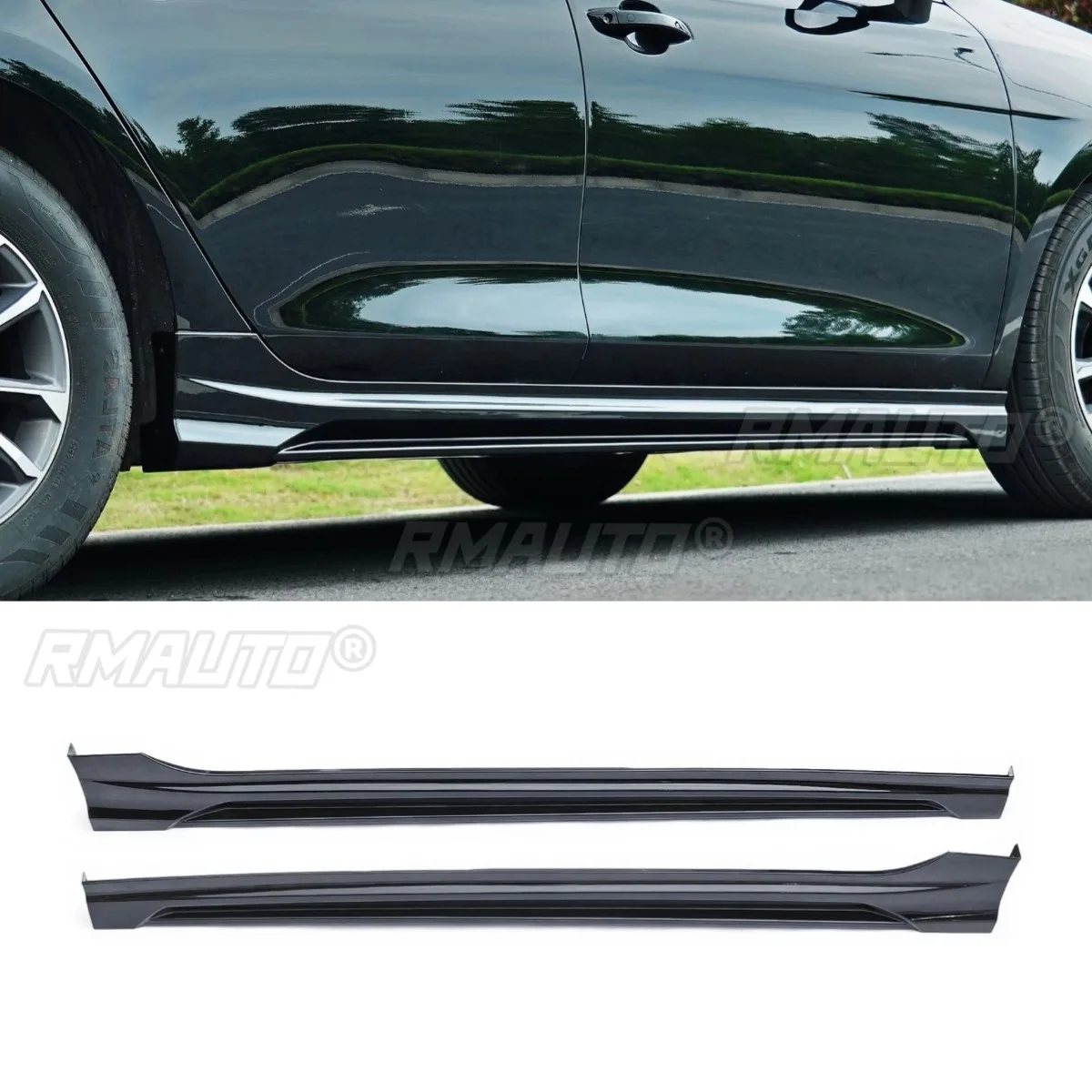 Car Side Skirt Lip Spoiler Extension Diffuser Guard For BYD Destroyer 05 2022 Car Side Skirt Splitter Apron Car Accessories - Image 2
