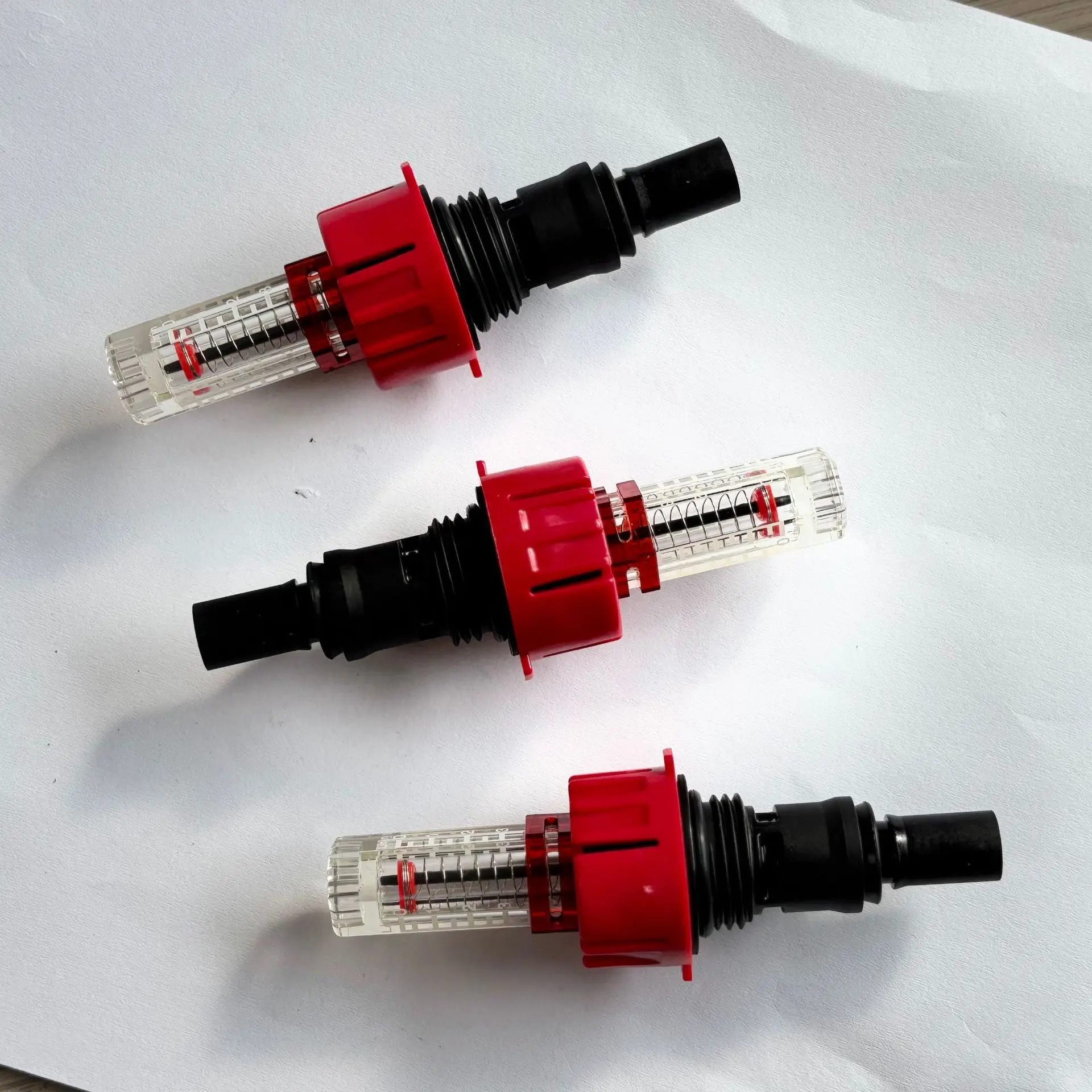 Flow Meter Water Separator Plastic 1 2 Inch Visual Measuring Valve Lockable Adjustable Control Device Industrial Plumbing System