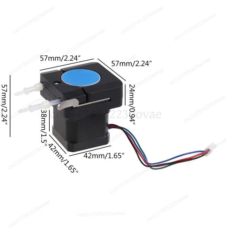 42 Stepper Motor Peristaltic Dosing Pump 0‑160M Small Flow Quick‑Change Tube Hose Pump