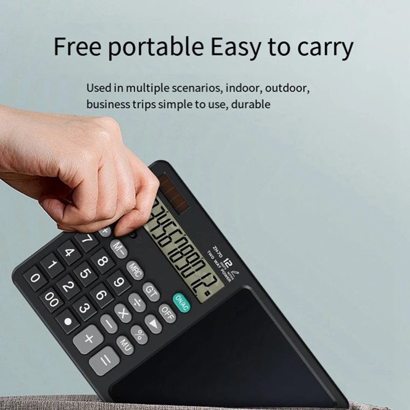 ZH70 Handwriting Tablet Desktop Calculator Financial Accounting Calculator Office Writing Draft Memo Handwriting Tablet Durable