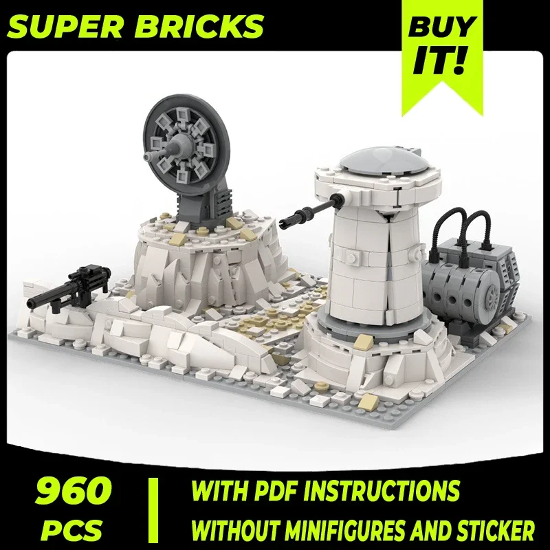 Star Movies Model Moc Building Bricks Military Artillery Battery Technology Modular Blocks Gift Christmas Toys DIY Sets Assembly