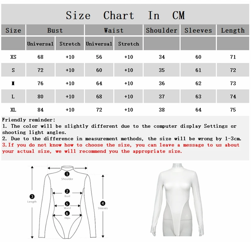 Bodysuits Frühlings-Bodys für Damen, langärmelig, schmal geschnitten, sexy, Y2k-Oberteile, halbhoher Kragen, Nachtclub-Kleidung für Damen, modischer Einteiler Qx36 – Detail 1