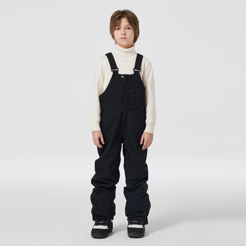 2026 New Warm Girl Skiing Pants Windproof Waterproof Winter Outdoor Sport Ski Overalls Breathable Loose Solid Boy Snowboard Pant
