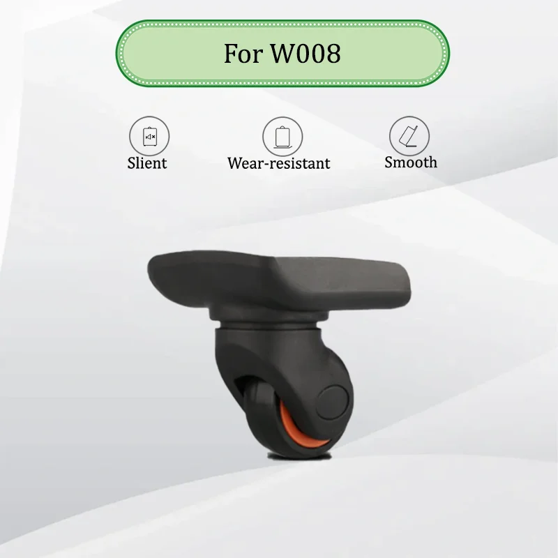 

For W008 Anti-Shock Luggage Wheels Smooth Rolling Swivel Casters Universal Suitcase Repair Kit