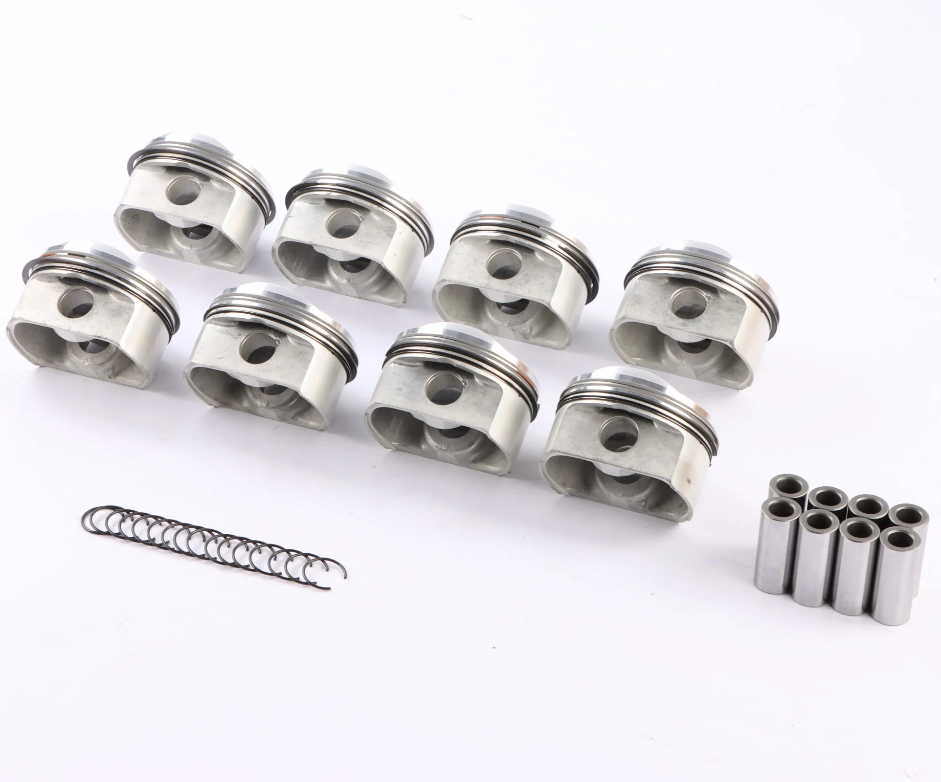 8 قطعة بيستونز وخواتم السيارة مجموعة Φ84.5mm STD Φ20mm 079107065DC 07910065AD لشركة فولكس فاجن طوارق أودي S5 A6 A8 Q7 4.2L FSI BVJ CAU V8 DOHC 40V #2