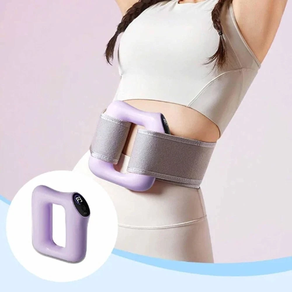 Anneau de massage corporel complet 5 intensités 3 modes de massage Vibration haute fréquence Thérapie thermique Machine brûle-graisse Conception ergonomique Ceinture stable Appareil amincissant Cadeau de vacances pour l'entraînement physique
