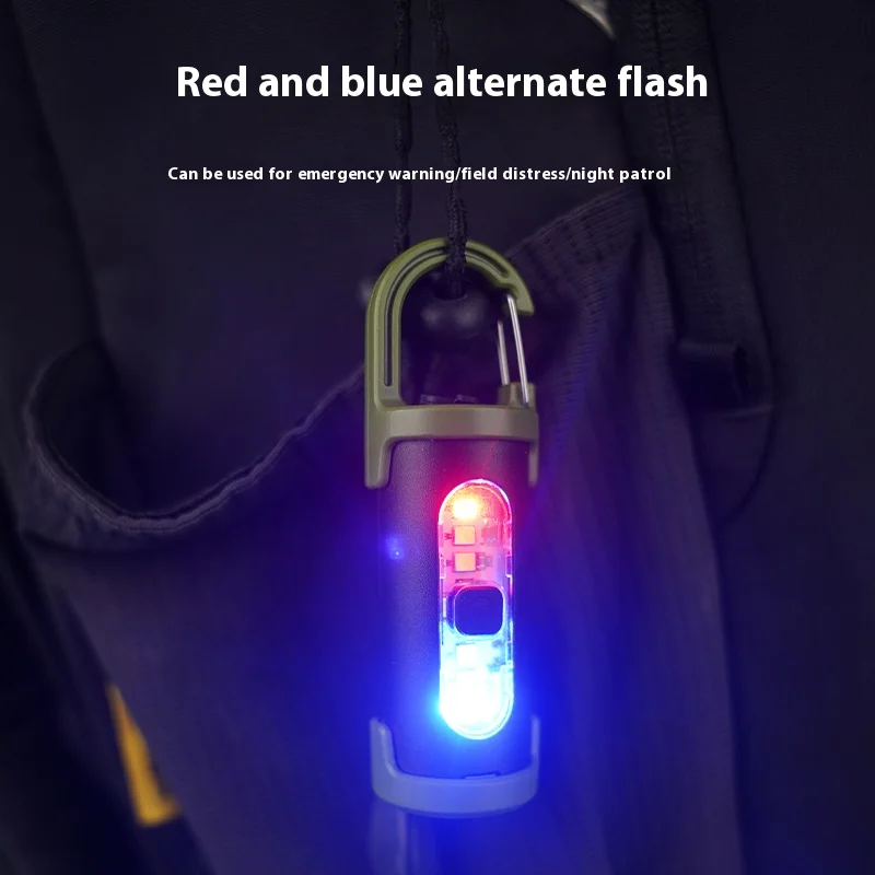 

USB перезаряжаемый фонарик, мини-портативный светодиодный фонарик COB, встроенный аккумулятор, 6-режимный фонарик, уличный аварийный фонарь для кемпинга