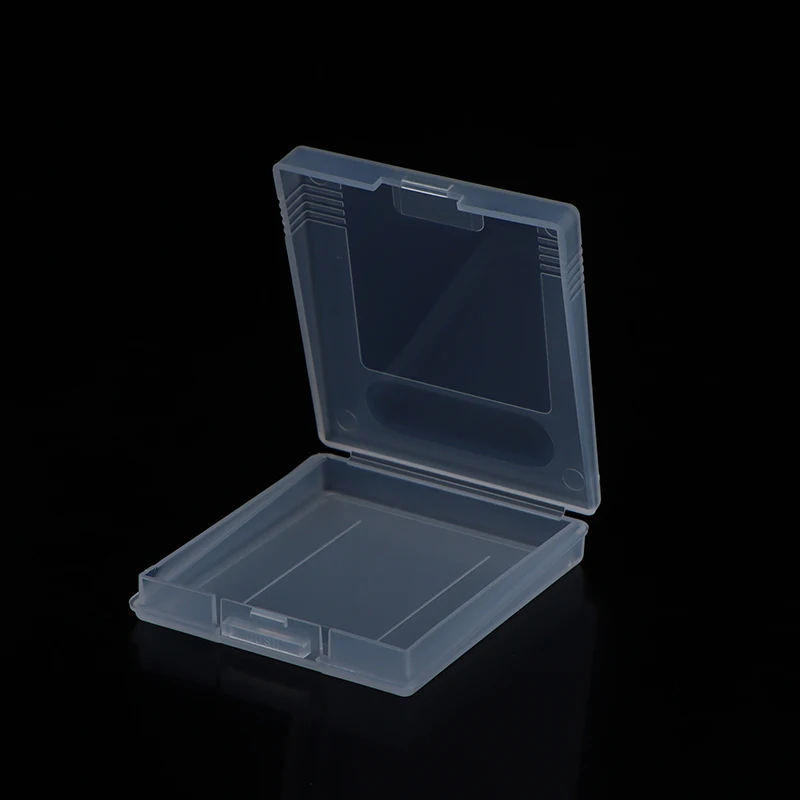 5ks průhledná hra úložný skříňka karta anti prach obal pouzdro ochrana hra karta skříňka pro gameboy barva kapsa GBC GBP