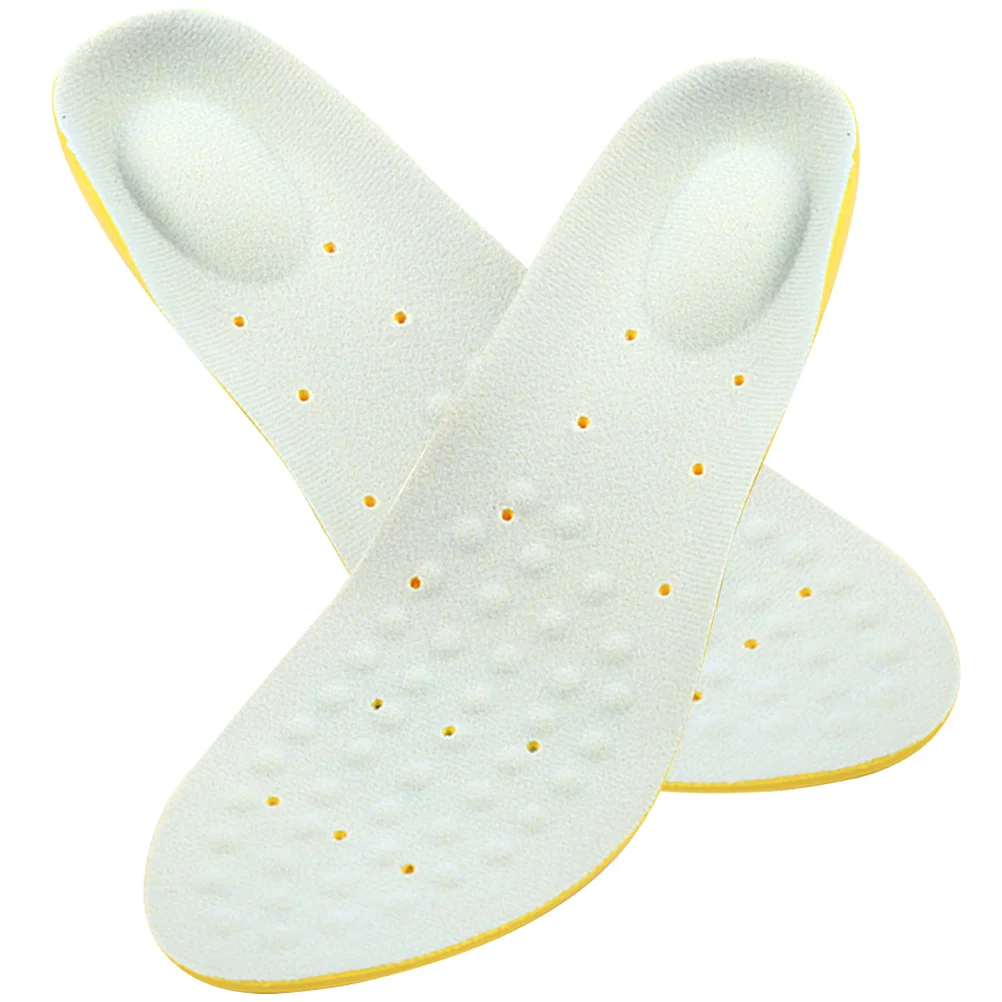 

Breathable PU Foam Running Insoles Memory Sports Pads Inserts Shock Absorption Deodorization Basketball Shoes Men Women Foot