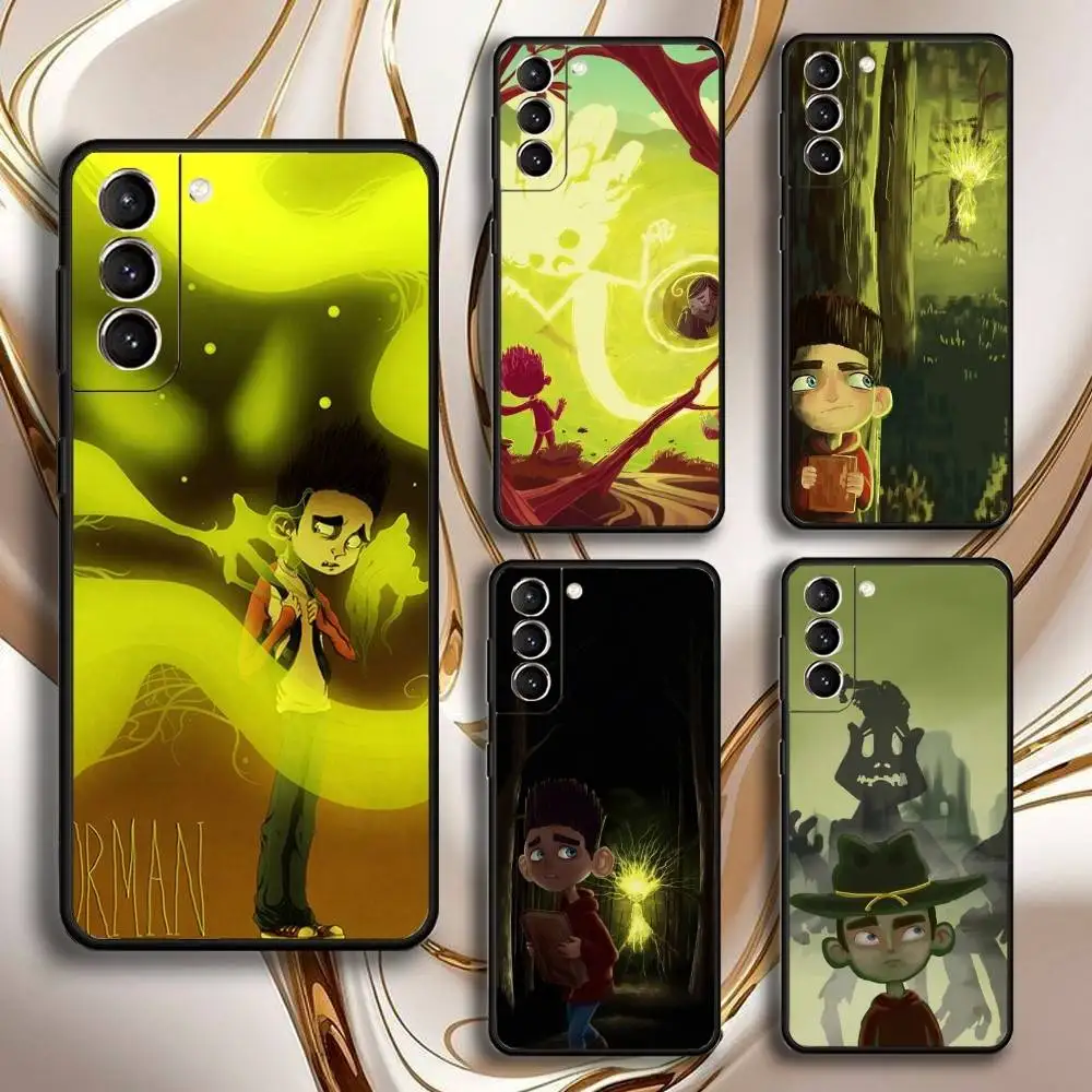 

Cartoon Movie P-ParaNorman Phone Case For Samsung GalaxyA13,21s,22,31,32,52,53,71,72,73,Soft Black Shell