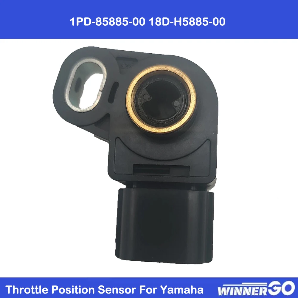 Motorcycle Throttle Position Sensor For Yamaha XTZ 125 YBR 125 Factor INTRUDER  YFZ450 YBR125ESD EX135 1PD-85885-00 18D-H5885-00