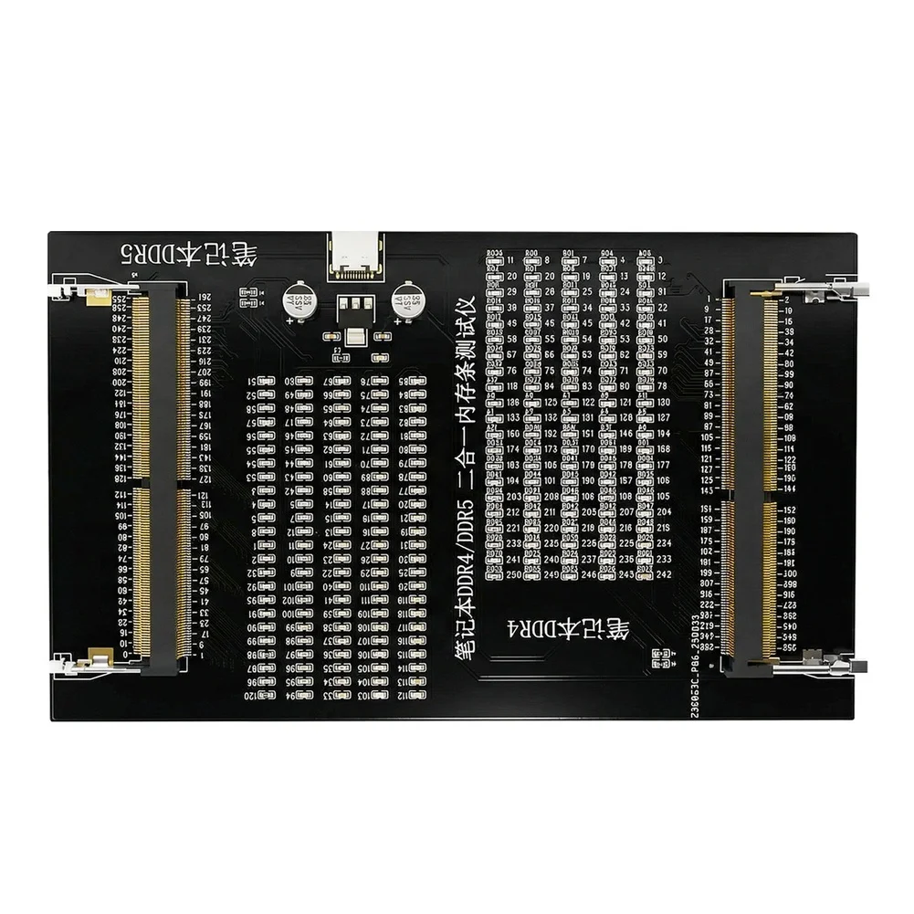 USB Powered Memory Module Tester for DDR4 DDR5 Laptops Detecting For PCB Faults Open Short Circuits Fast Diagnosis