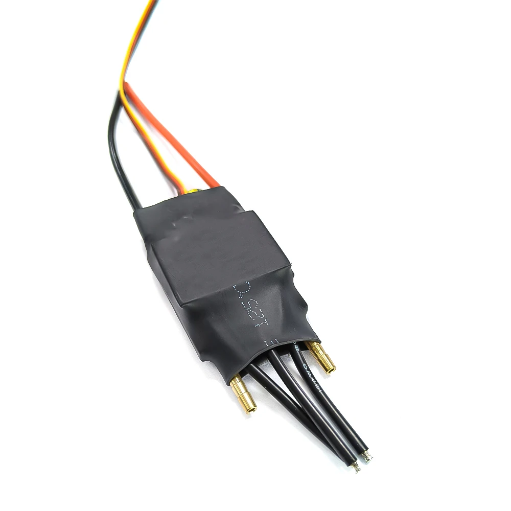 200A 125A 100A 80A 60A Regolatore di velocità elettrico di raffreddamento ad acqua senza spazzole ESC ESC unidirezionale con 5V/3A BEC per modello di barca RC