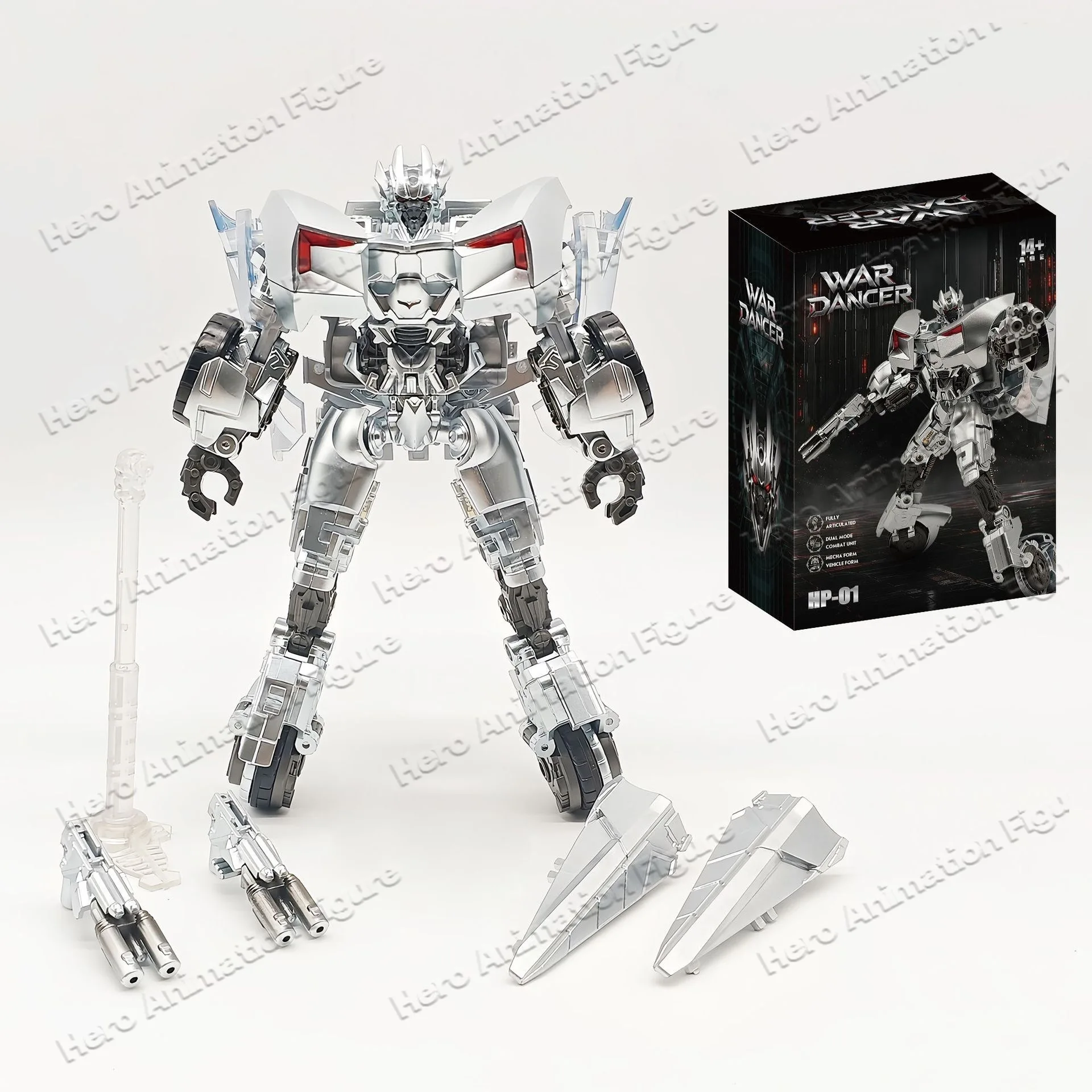 In Stock Transformed Toys Finely Painted Version HP-01 War Dancer Movie Version Sideswipe Corvette Assassin Toy Model