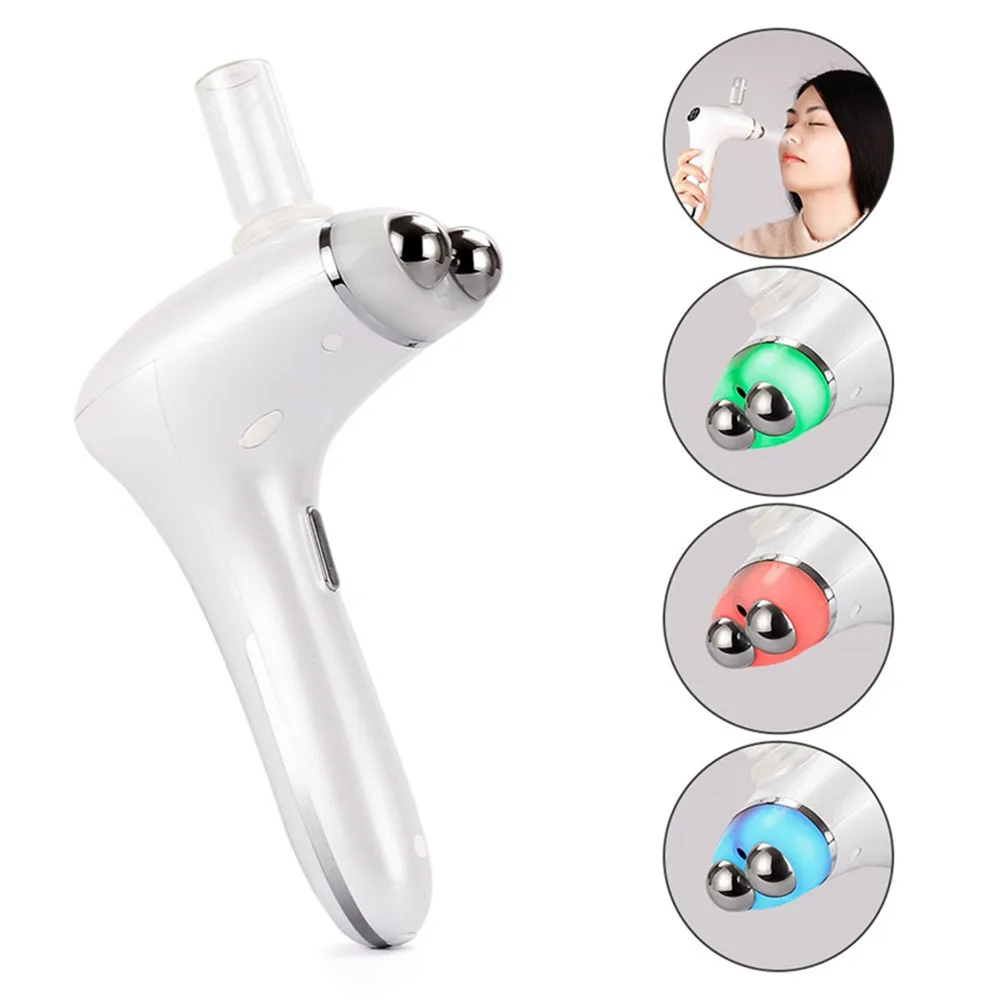 

5D Nano Sprayer Face Roller Massager Ion Photon Facial Steamer Microcurrent Skin Rejuvenation Face Lifting Tighten Hydrating