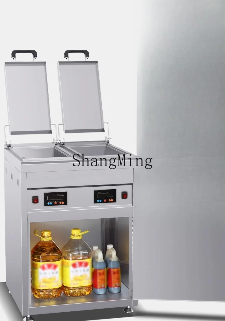 ZYY commercial electric water frying pan square gas automatic desktop frying dumpling stove