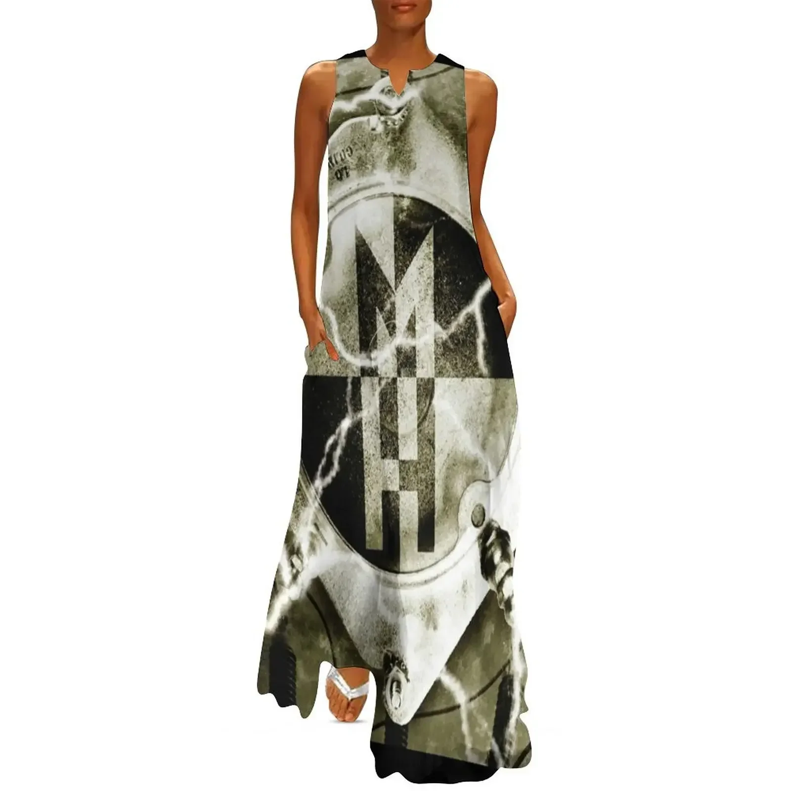 

Machine Head supercharger Long Dress prom dresses dress party night Women's dresses women long dresses Dress