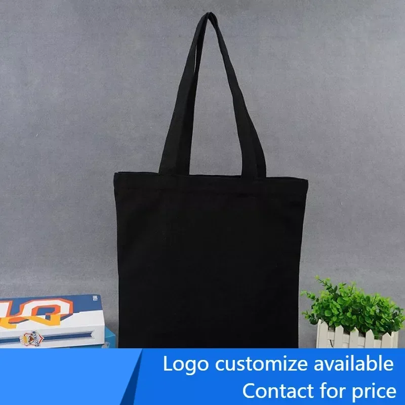 5 pcs High-Quality Women Men Handbags Canvas Tote bags Reusable Cotton grocery High capacity Shopping Bag