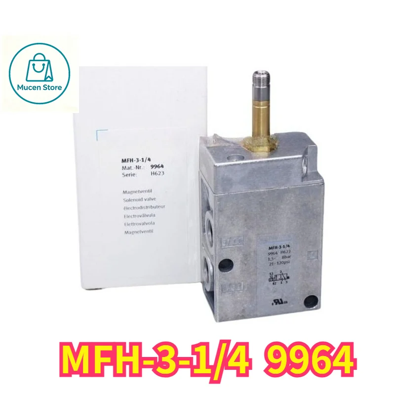 1PC New For Fst MFH-3-1/4 9964 Solenoid Valve Pneumatic Directional Control Valve