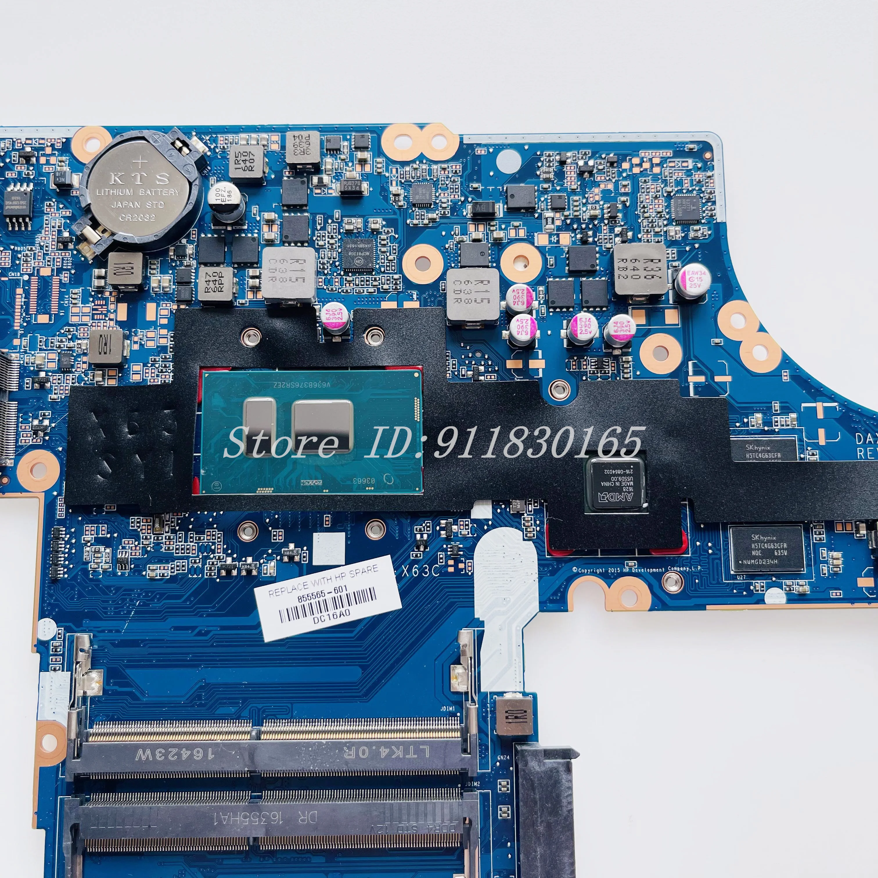 Imagem -06 - Placa-mãe Portátil para hp Probook Placa-mãe I56200u I7-6500u Cpu Uma r7 M340 2g-gpu Dax63cmb6c0 Dax63cmb6d1 450 g3 470 g3