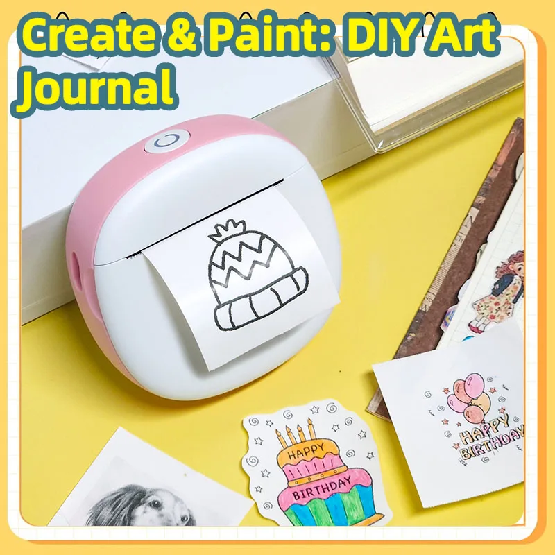 

X10 Portable thermal Mini Printers Wireless Bluetooth Inkless Sticker Maker Printer for Office School for travel for gift