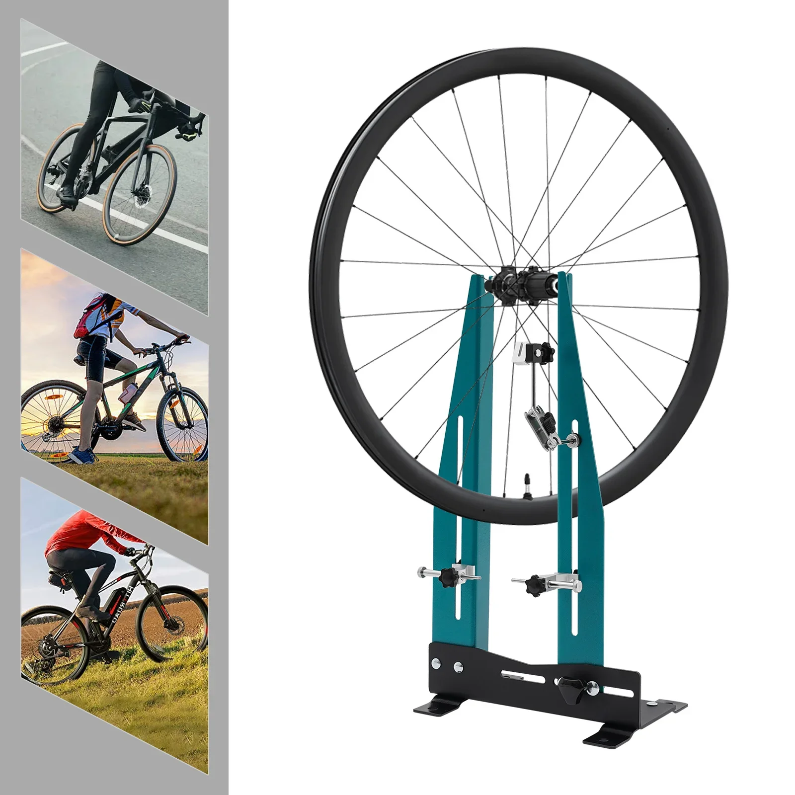 

NEWEST Wheel Truing Stand, Professional Bicycle Bike Wheel Truing Stand Bike Wheel Alignment Repair Stand Tool